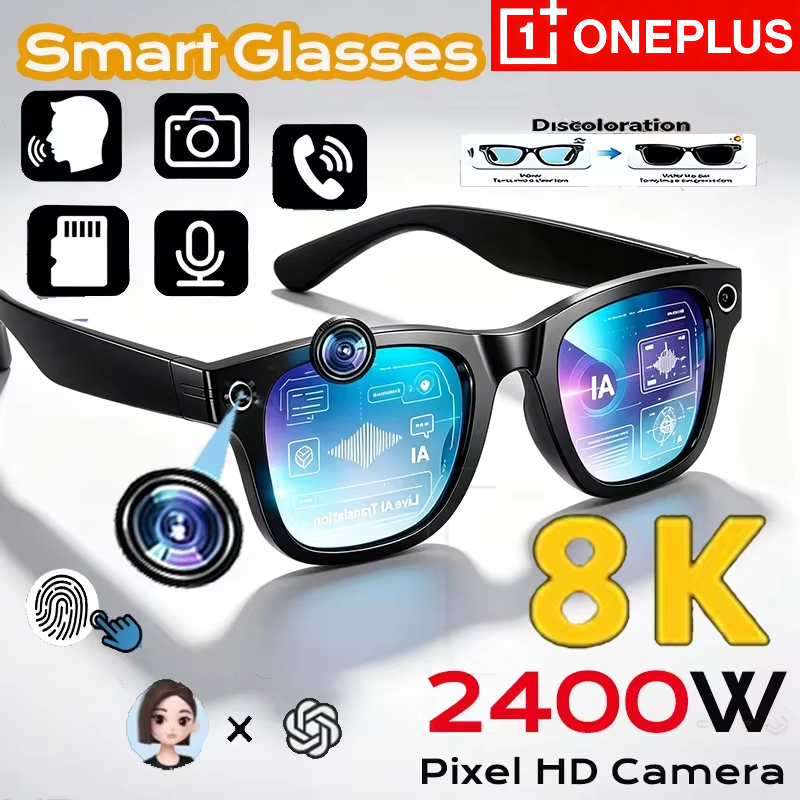 OnePlus NEW 8K 2400MP AIスマートグラ - Smart Glasses Lens のレビューと価格