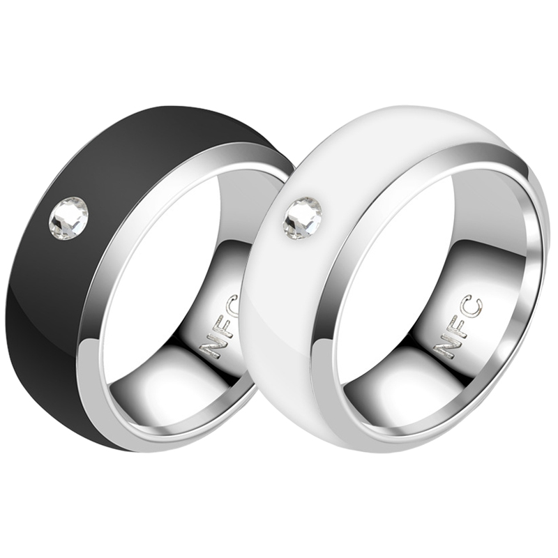 スマートフォン,デジタル,ステンレス鋼,男性と女性のための携 - Smart Ring Nfc Pay のレビューと価格