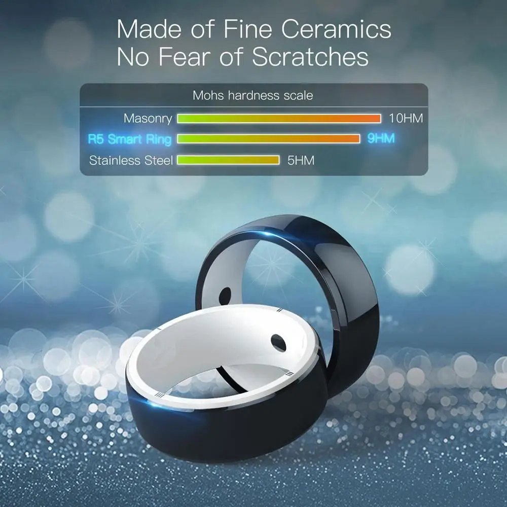 新発売のJakcom R5スマートリング。6枚のRFIDカー - Smart Ring Nfc Pay のレビューと価格
